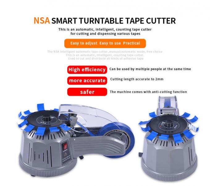 Self Adhesive Electric Tape Dispenser 4kg , OEM Automatic Tape Cutter