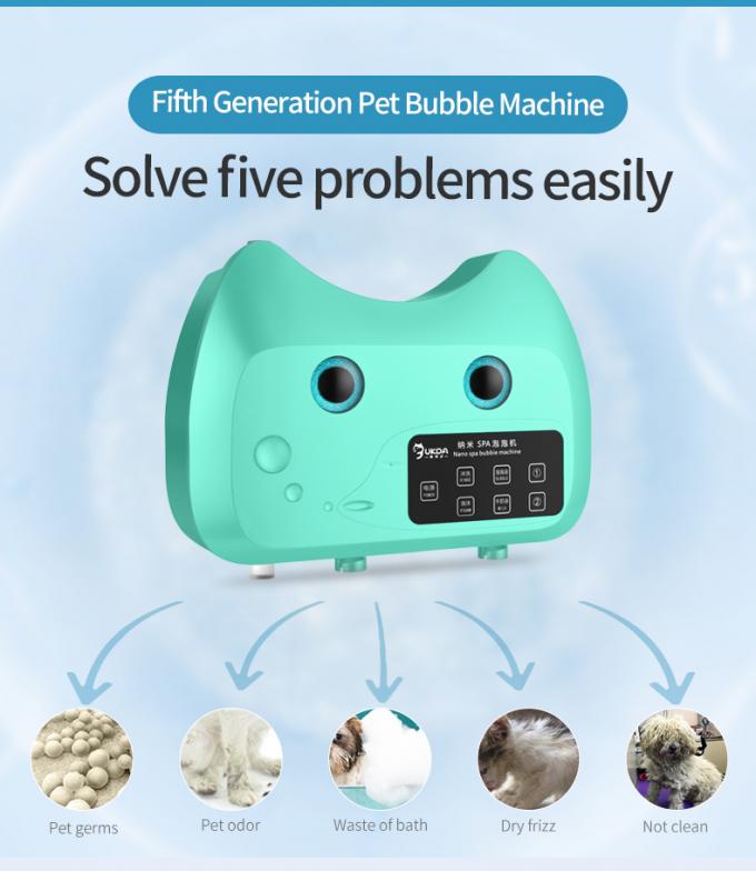 Pet Grooming Micro Bubble Machine For Dogs ABS Material Safety