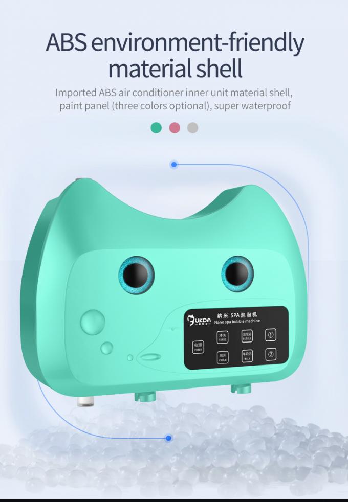 Pet Grooming Micro Bubble Machine For Dogs ABS Material Safety