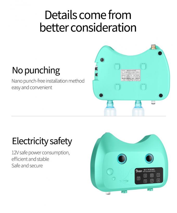 Pet Grooming Micro Bubble Machine For Dogs ABS Material Safety