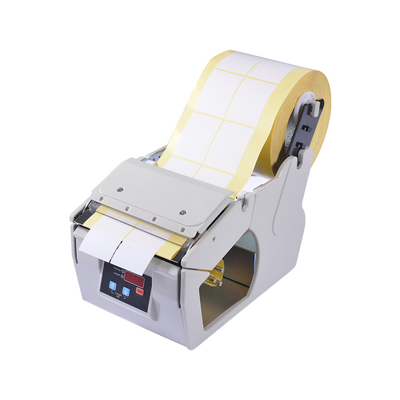 250mm Electric Label Dispenser 4.1KG , 130mm/C Automatic Sticker Labeling Machine