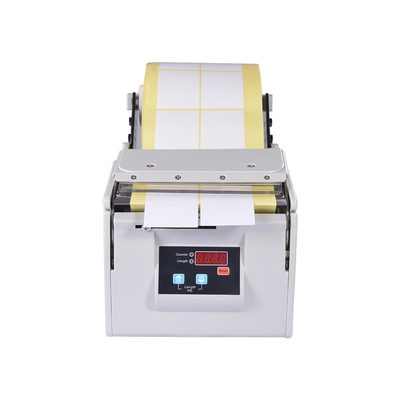 250mm Electric Label Dispenser 4.1KG , 130mm/C Automatic Sticker Labeling Machine