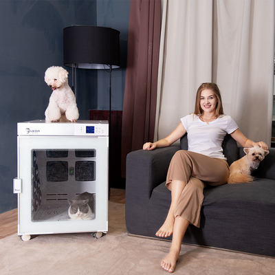 Cube Shaped Smart Pet Hair Dryer Room Automatic Pet Drying Box For Teddy Cats
