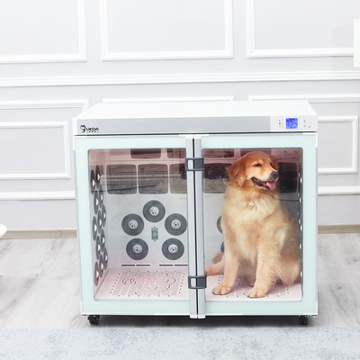 Removable Bottom Pet Drying Box 140Kg Smart Dog Grooming Dryer Box