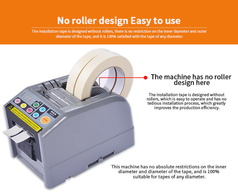 Desk Multi Tape Dispenser Automatic 100V 50Hz 6mm Width For Office