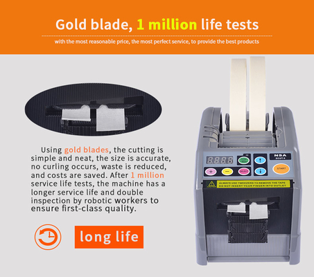 Office Automatic Tape Dispenser Machine , 220V Packing Tape Machine