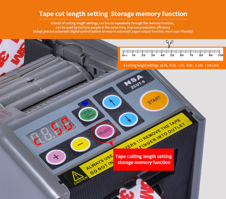 Customized Kraft Tape Machine , 25w Water Activated Gum Tape Dispenser